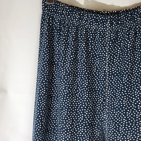 High Waisted Sleep/Loungewear Leggings, Blue and White - Size XLarge - Picture 2 of 13
